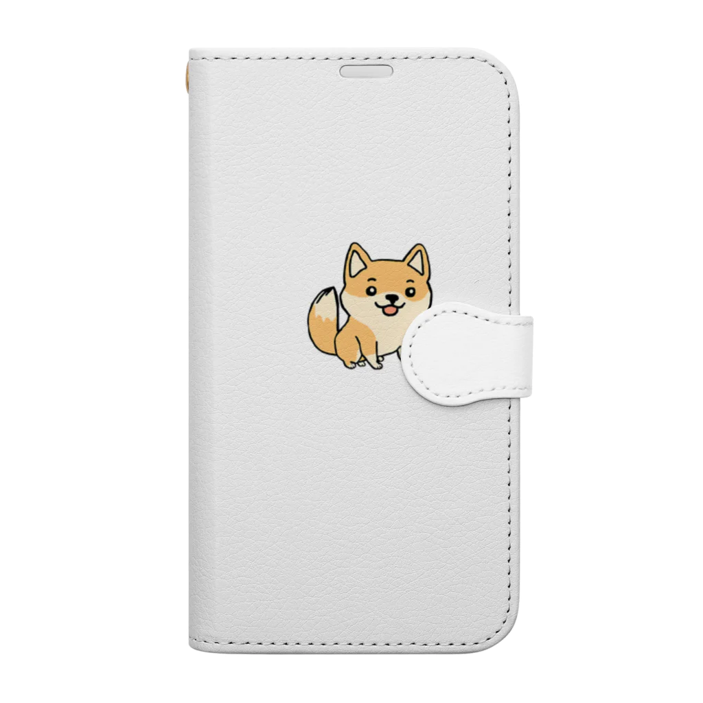 kikorin-のシバ太郎 Book-Style Smartphone Case