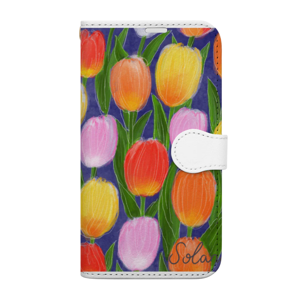 SolanaのTULIP Book-Style Smartphone Case