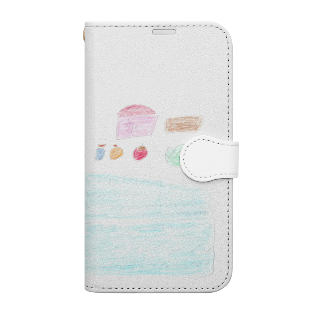 atelier_lapislazuliの夏 Book-Style Smartphone Case