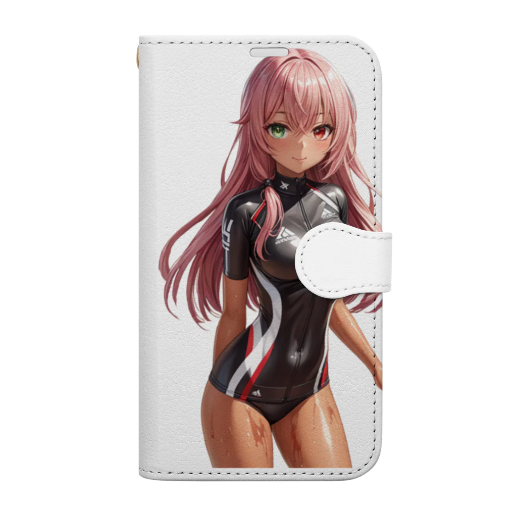 ヴィヴィオのラッシュガード Book-Style Smartphone Case