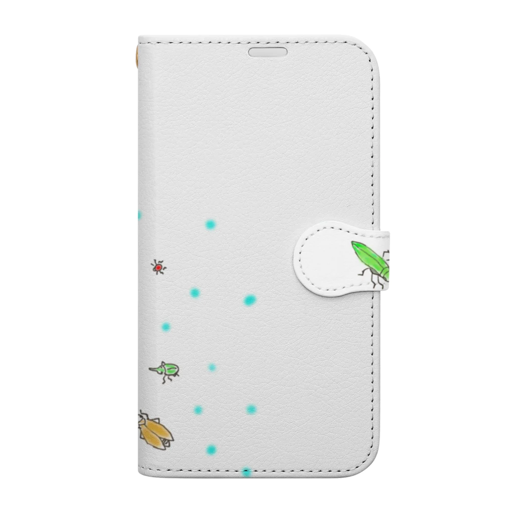 atorieyuukoのたくさんの仲間たち Book-Style Smartphone Case