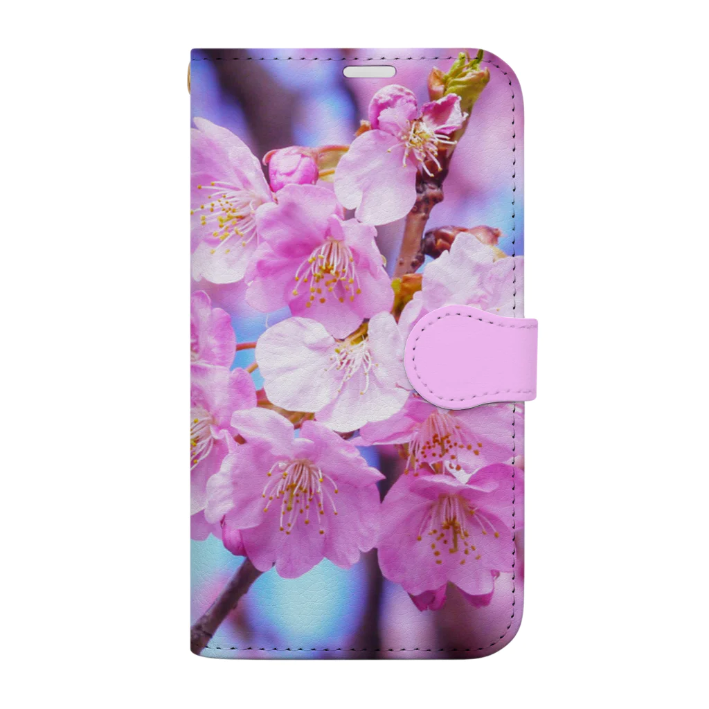 orange_honeyの桜48 Book-Style Smartphone Case