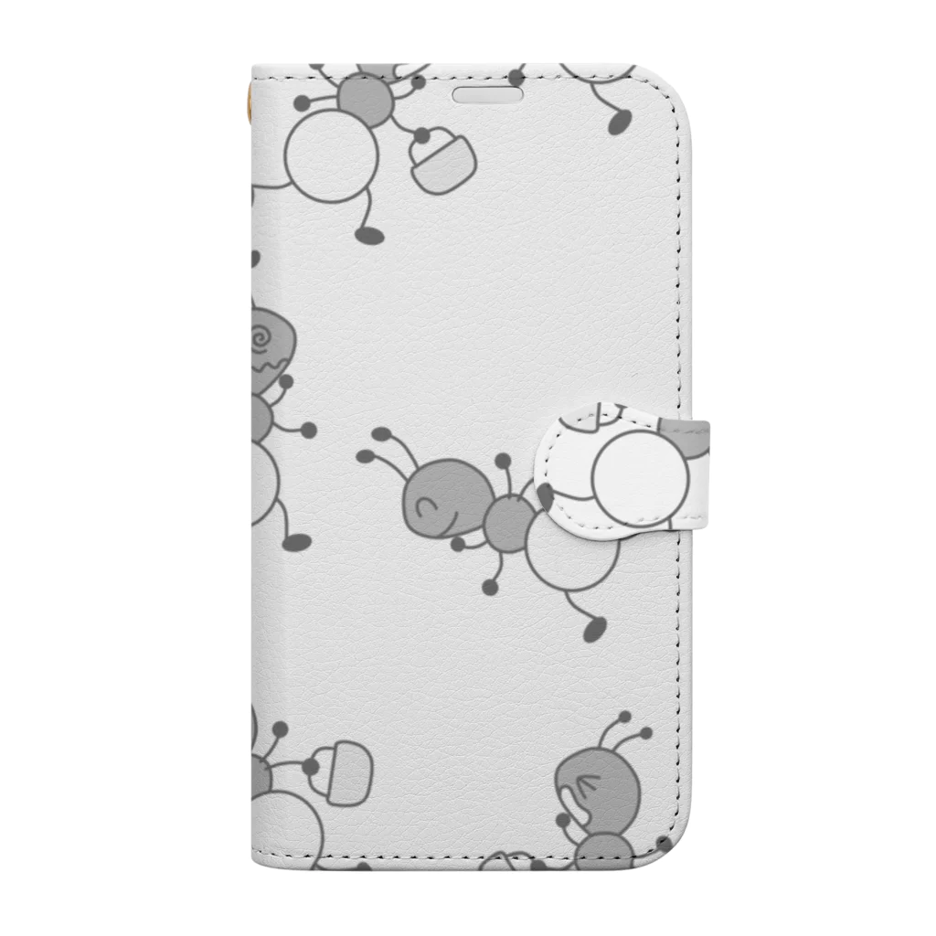 えもえもマーケットのおつかいありさん (Otsukai Ari-san) Book-Style Smartphone Case