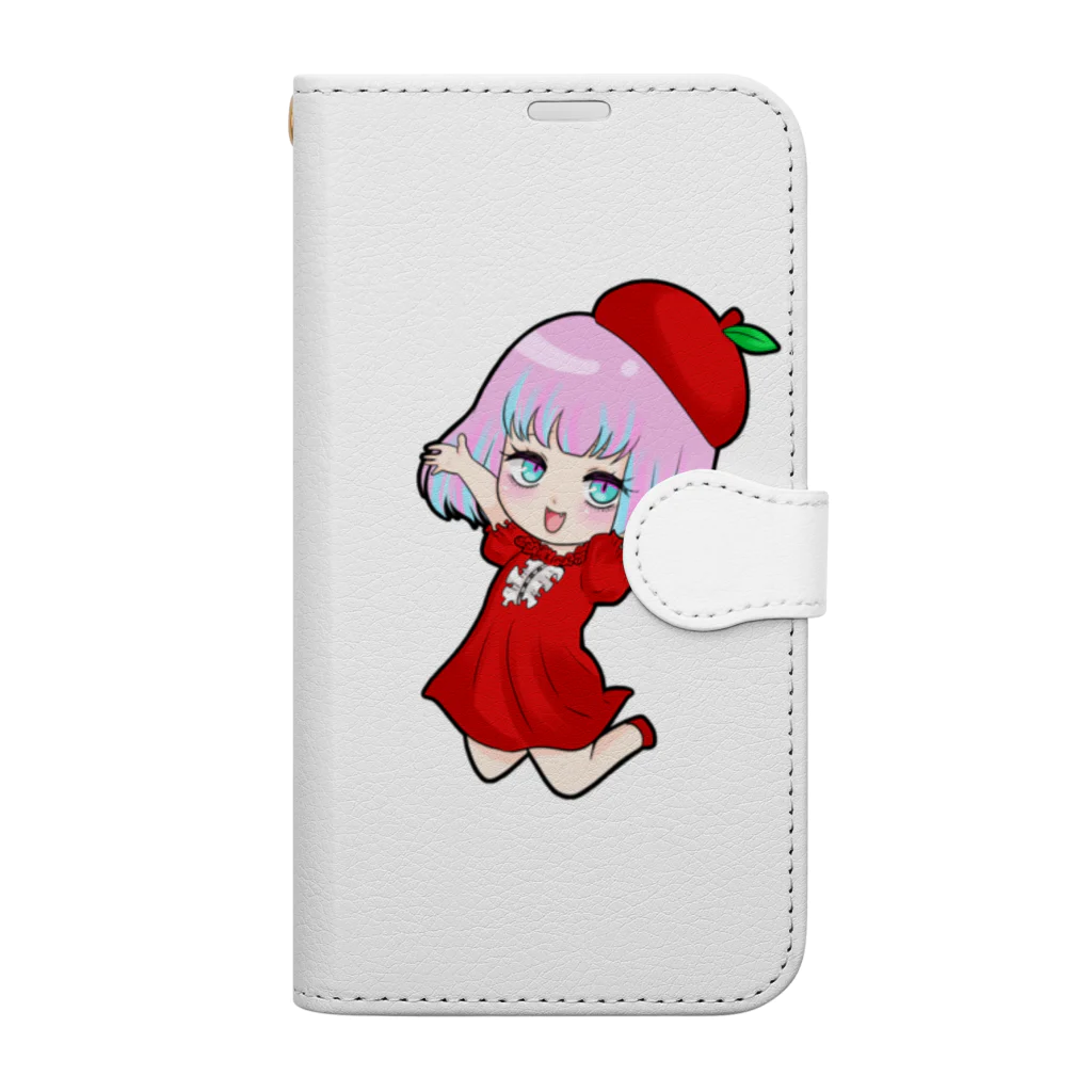 🧠とりこ入院中🌏のAppleすきすきことりちゃんスマホケース Book-Style Smartphone Case