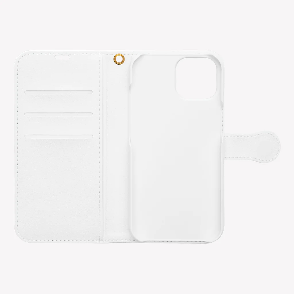 レベルUPのチューリップ×ダイヤモンド Book-Style Smartphone Case