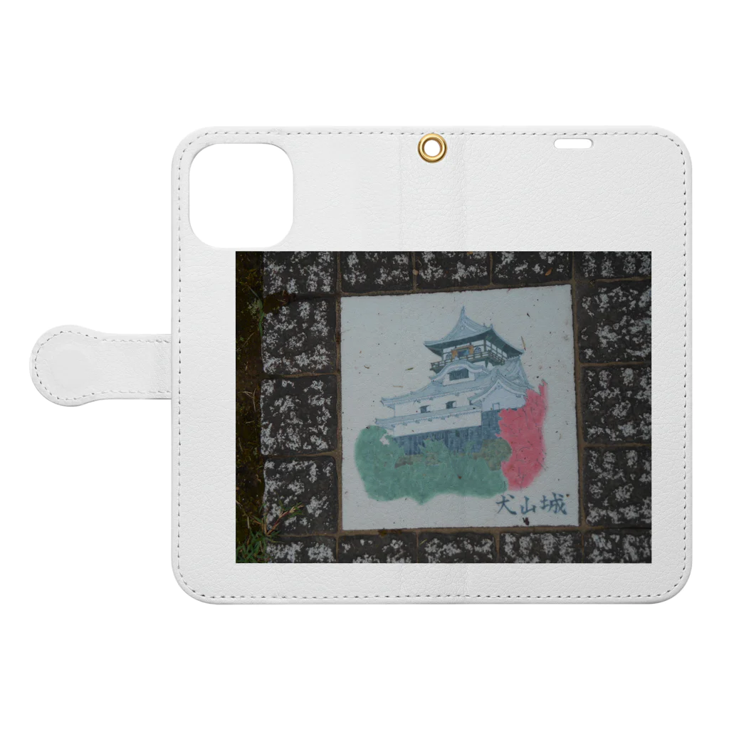 ayumu1412の犬山城 Book-Style Smartphone Case:Opened (outside)