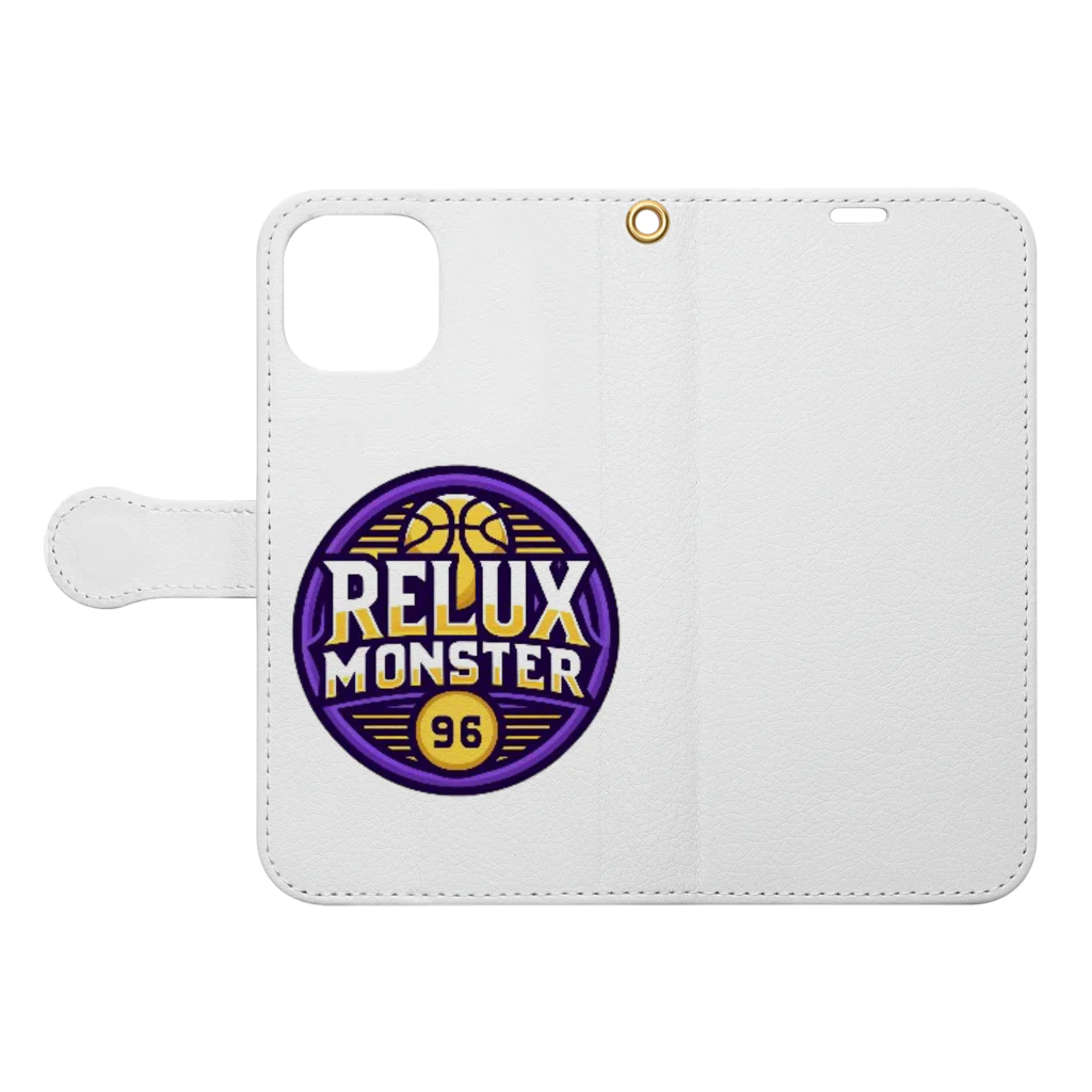 Relux MonsterのReluxモンスター Book-Style Smartphone Case:Opened (outside)