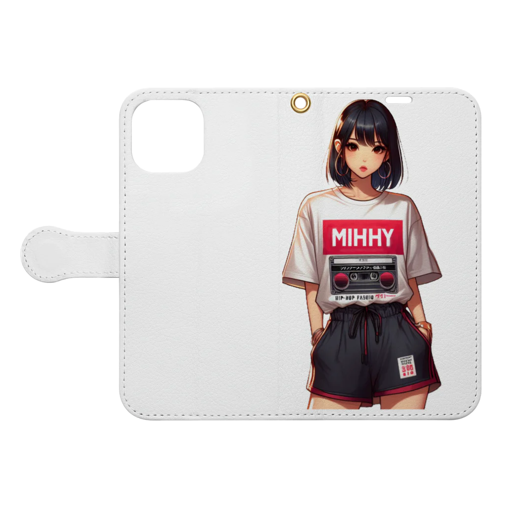 mihhyのMIHHY Book-Style Smartphone Case:Opened (outside)