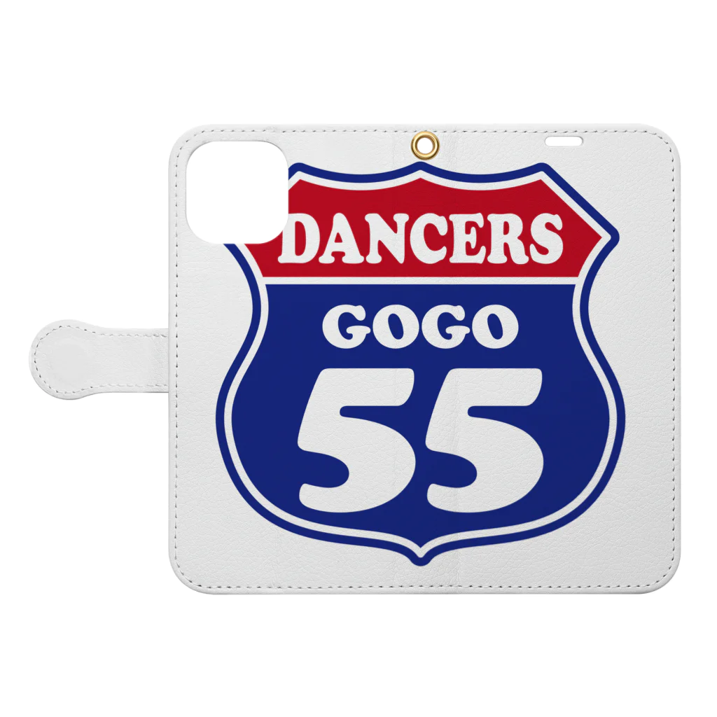 POWERSのGoGo Dancers Book-Style Smartphone Case:Opened (outside)