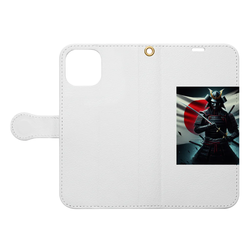 Y-3のShoh ～将　H Book-Style Smartphone Case:Opened (outside)