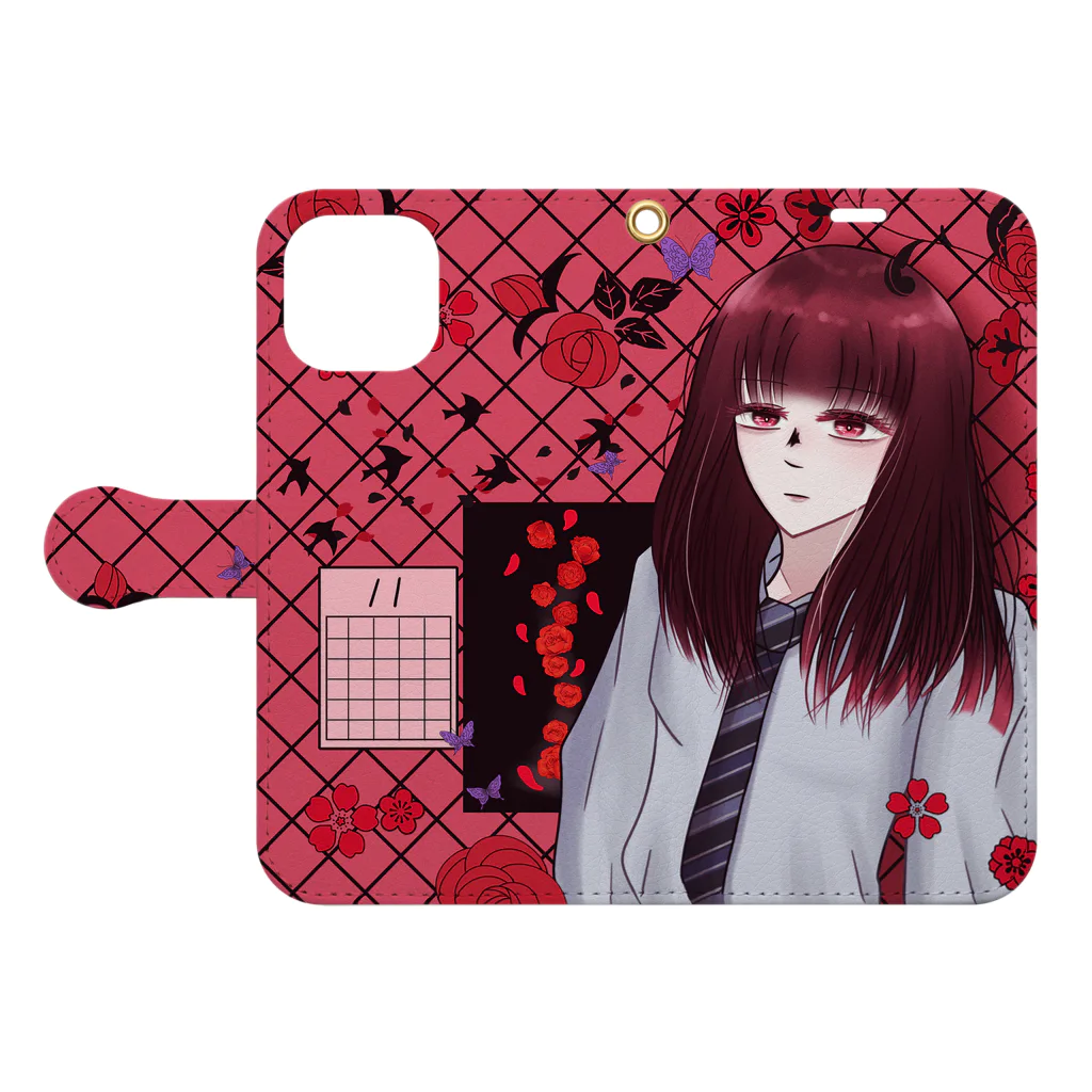 yua022302の沢渡美空ちゃん Book-Style Smartphone Case:Opened (outside)