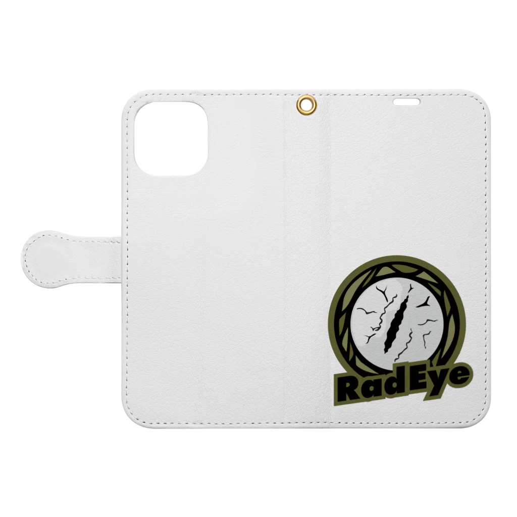 Rad EyeのRad Eyeグッズ Book-Style Smartphone Case:Opened (outside)