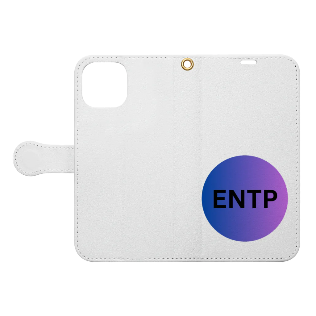 YumintjのENTP - 討論者 Book-Style Smartphone Case:Opened (outside)