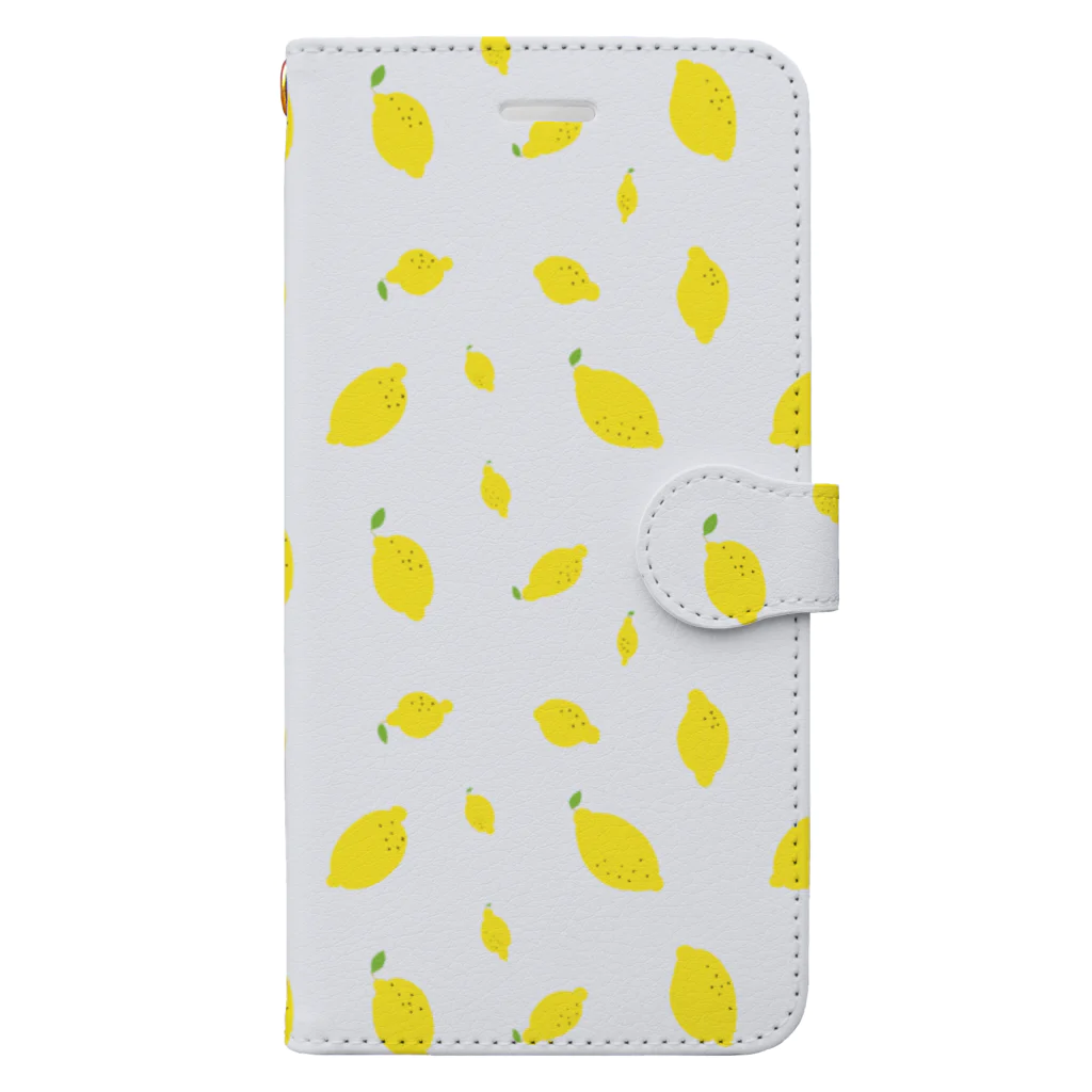 Natsuのレモンレモン Book-Style Smartphone Case