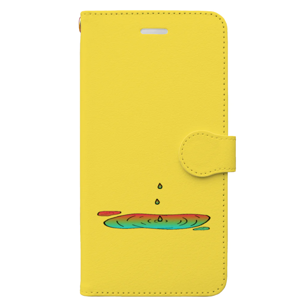 HimoGGのFantome Low...（Yellow） Book-Style Smartphone Case