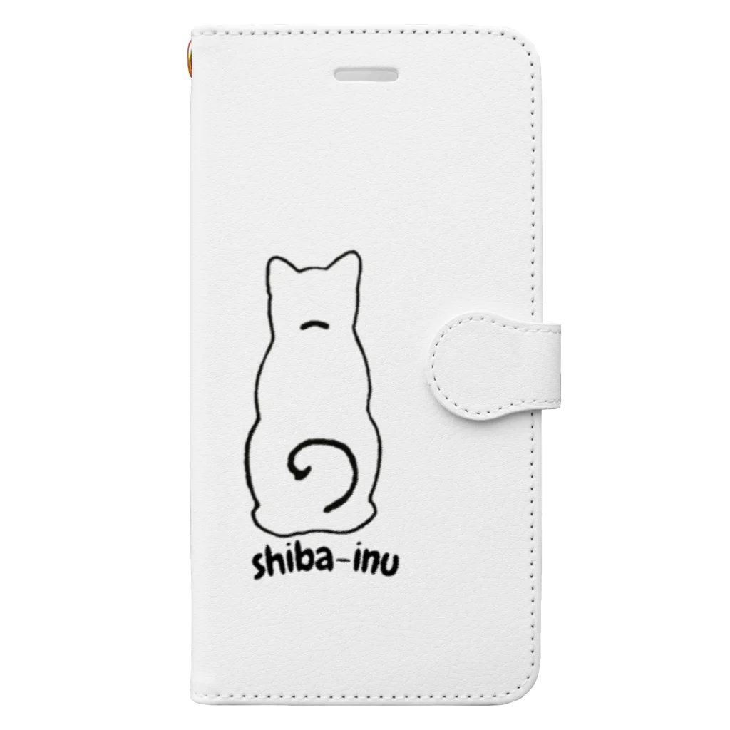 こんがり柴犬の柴犬 Book-Style Smartphone Case