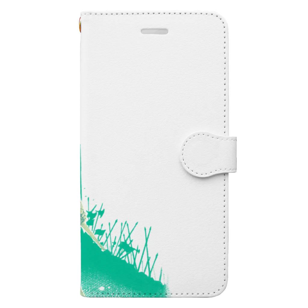 N-A shopのいざ参らん　緑ver Book-Style Smartphone Case