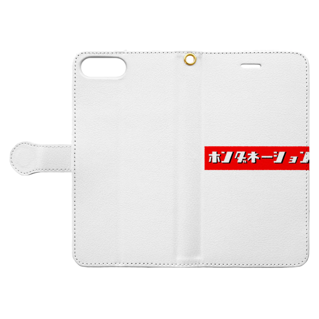 J.Hondaのホンダネーション Book-Style Smartphone Case:Opened (outside)