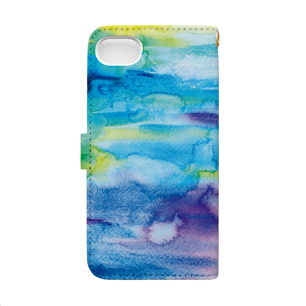 natsumiのocean Book-Style Smartphone Case :back