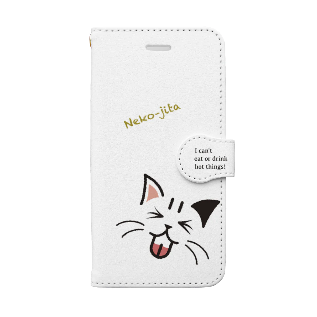 td_shopのNeko-jita iPhone6/6s 用 手帳型スマホケース