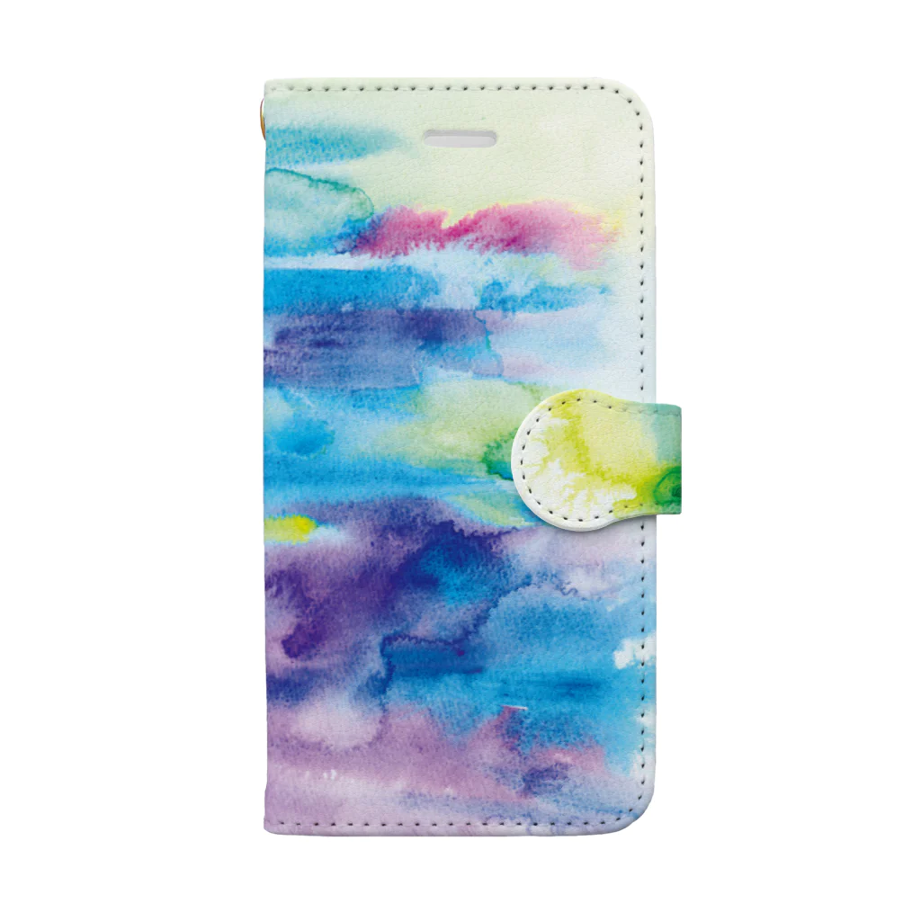 natsumiのocean Book-Style Smartphone Case