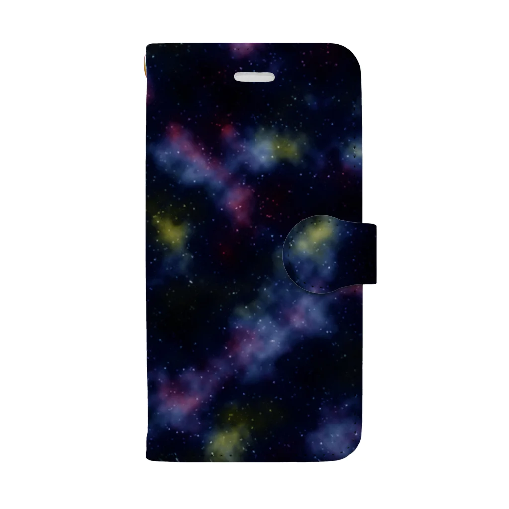 sonoteniの銀河　ギャラクシー　1 　#057 Book-Style Smartphone Case