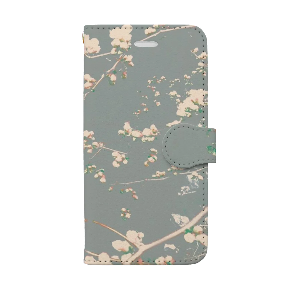 AiryのSAKURA cinza Book-Style Smartphone Case