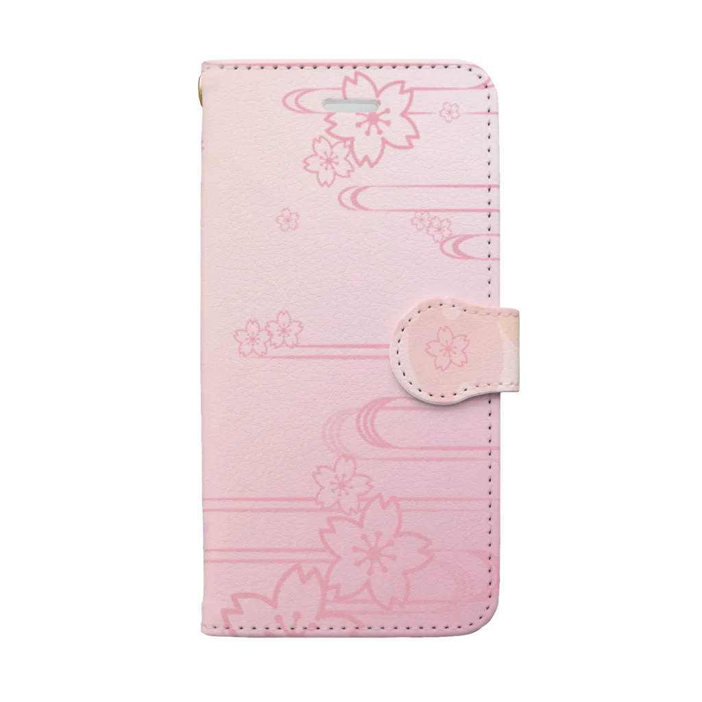 SWEET DREAMSの花筏 Book-Style Smartphone Case