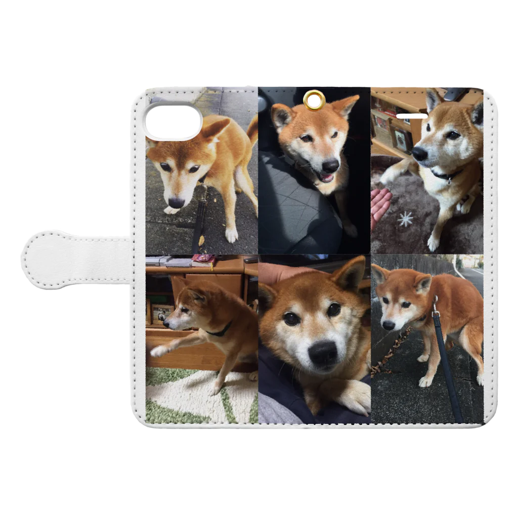 とよかず(mizy)の元気 Book-Style Smartphone Case:Opened (outside)