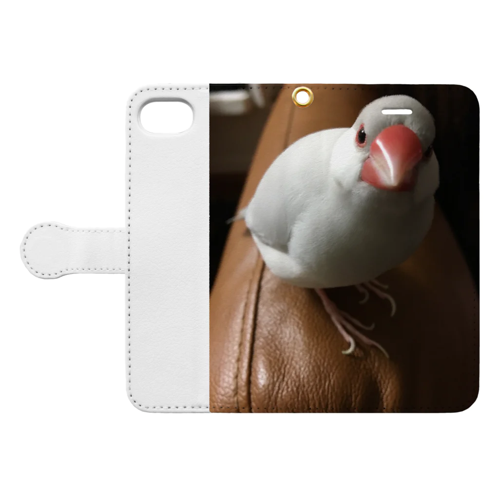 ａ  .  ｎのBunta Book-Style Smartphone Case:Opened (outside)