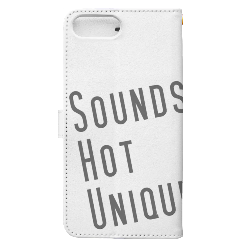 BabyShu shopのSoundsHotUnique Book-Style Smartphone Case :back