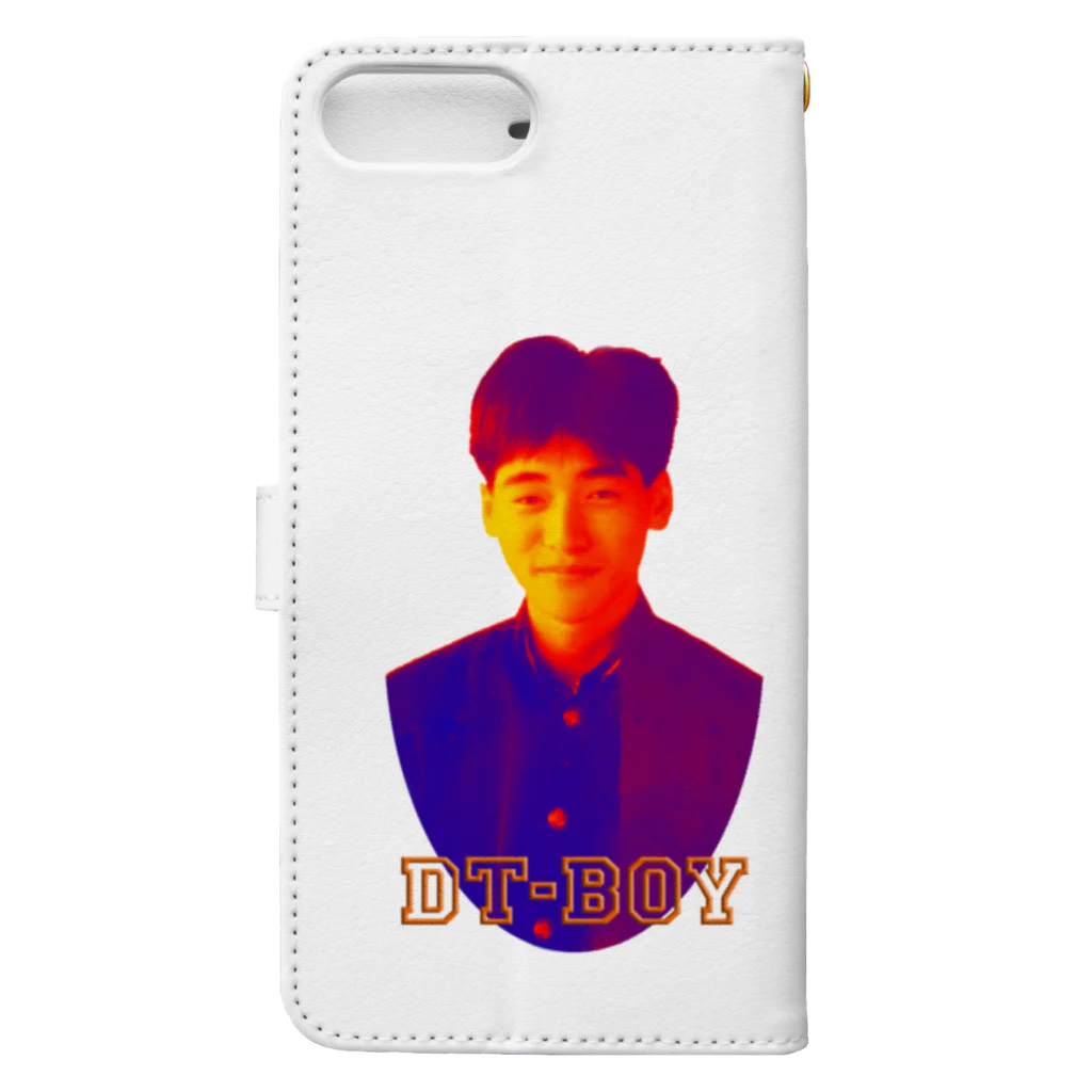 おじさんのおみせのDT-BOY Book-Style Smartphone Case :back