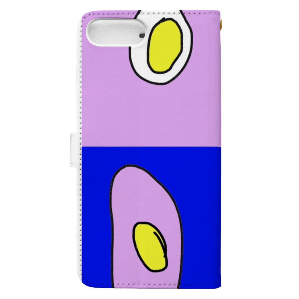 鹿と仏 SHIKA TO HOTOKEのEggs for you. Book-Style Smartphone Case :back