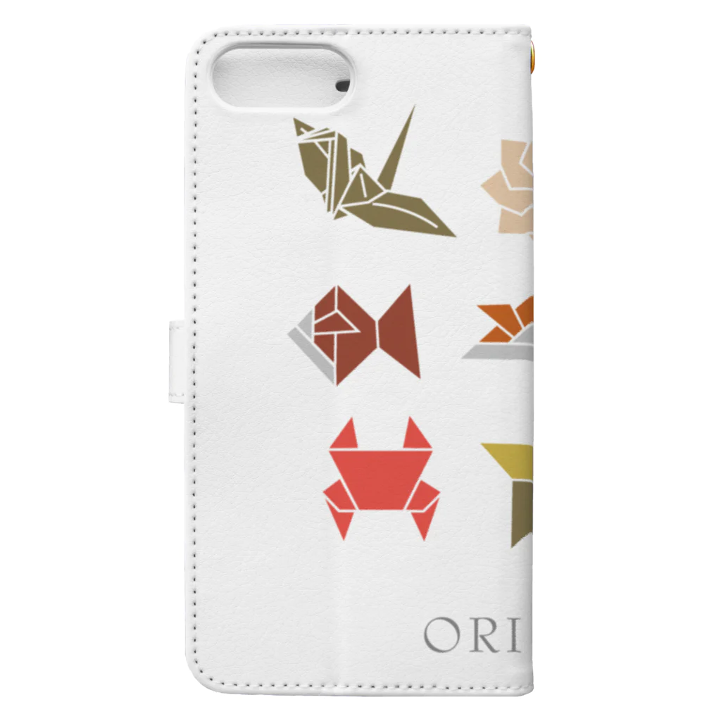 Drecome_DesignのORIGAMI Book-Style Smartphone Case :back