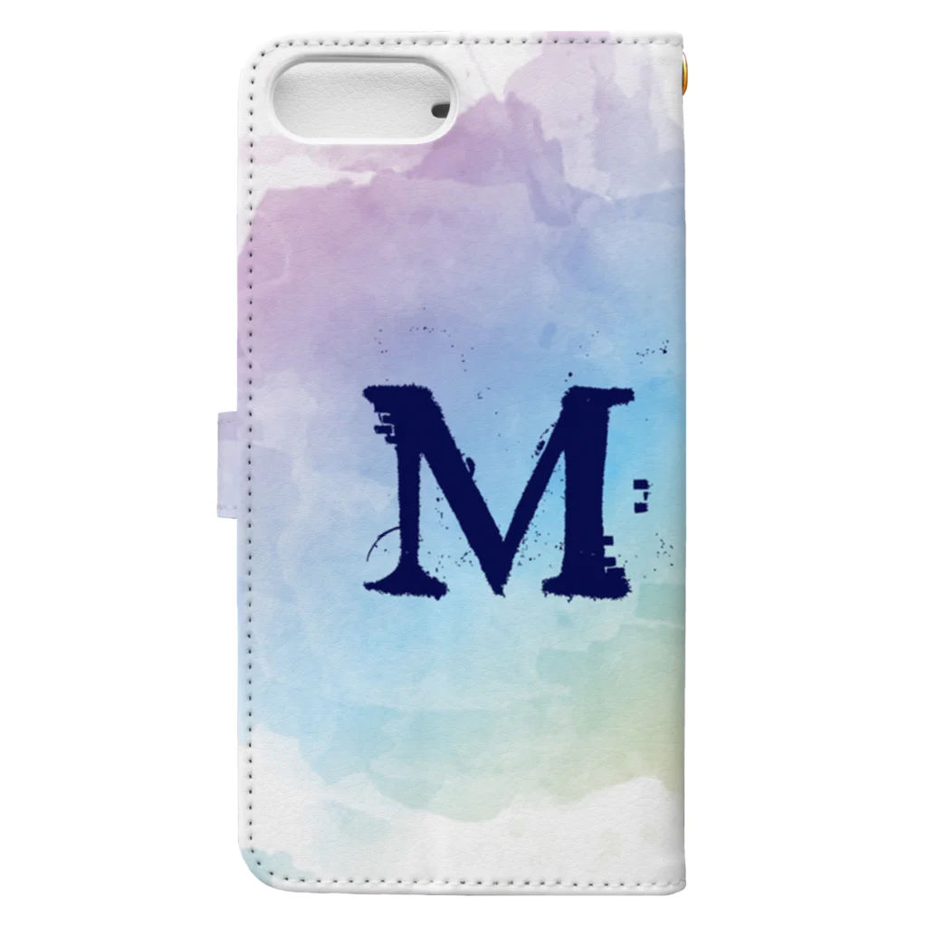 MIXED-NUTSのM×水溜 Book-Style Smartphone Case :back