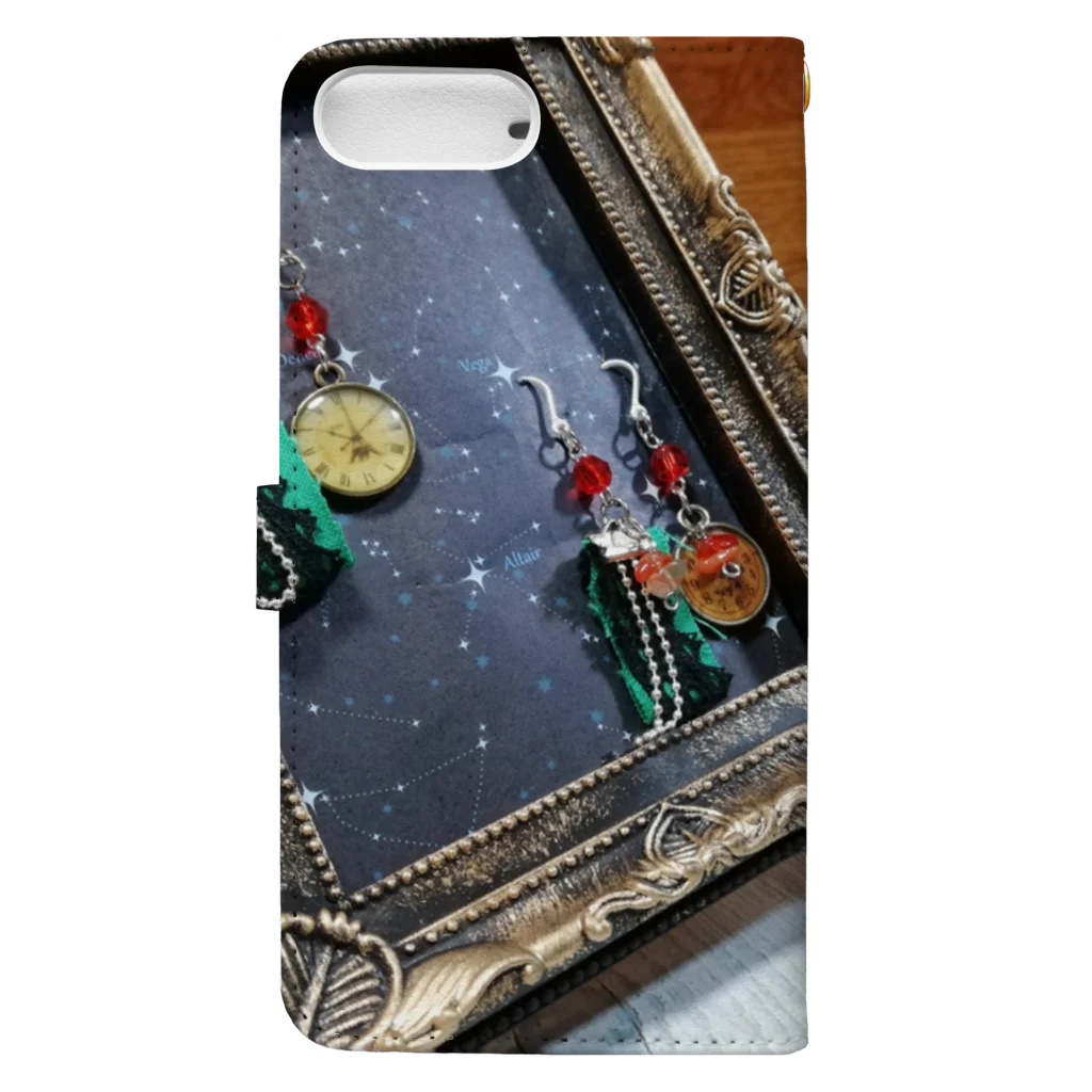 じゅり【Un HappyBirthday】の魔法魔術学校の宝石 Book-Style Smartphone Case :back