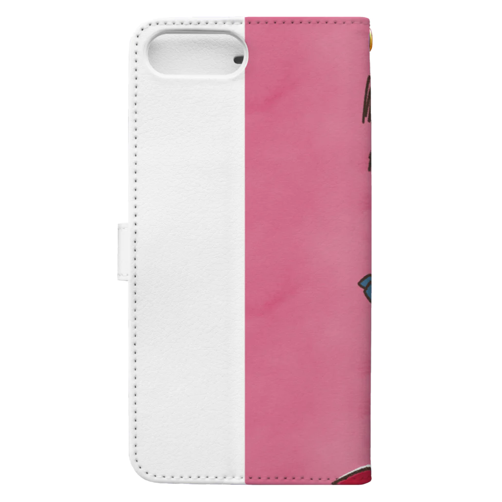 AM1:00のスクールガール Book-Style Smartphone Case :back