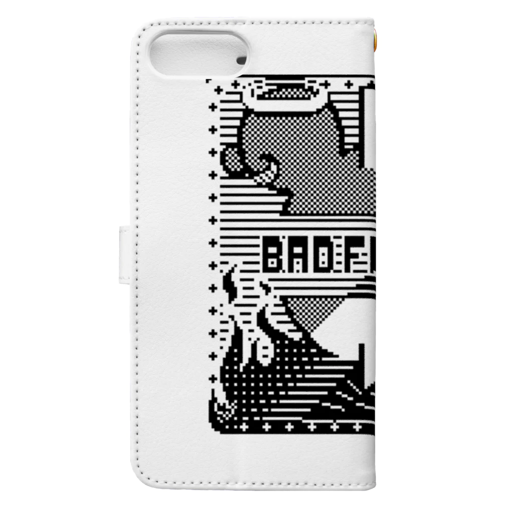 BAD FACTORYの天 BADFACTORY 悪 Book-Style Smartphone Case :back