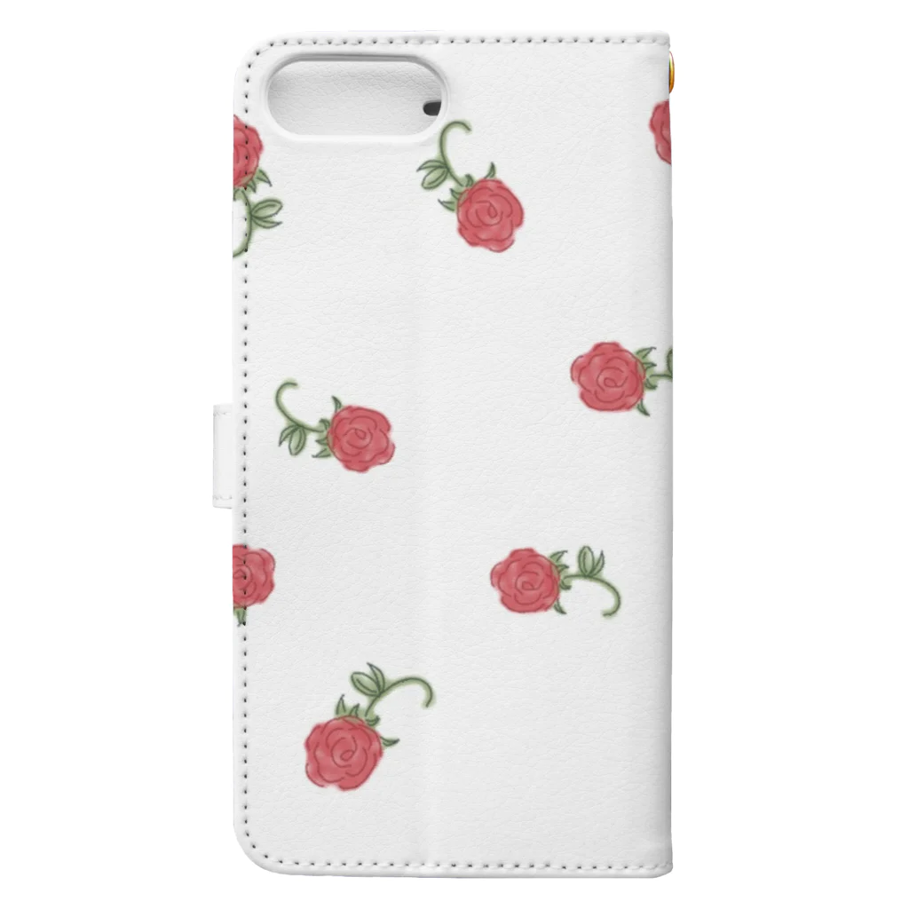 gumiのrose Book-Style Smartphone Case :back