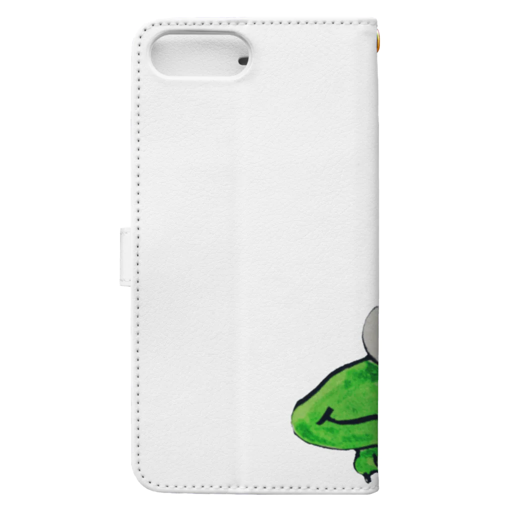 ChikoFactoryのFrogLand Book-Style Smartphone Case :back