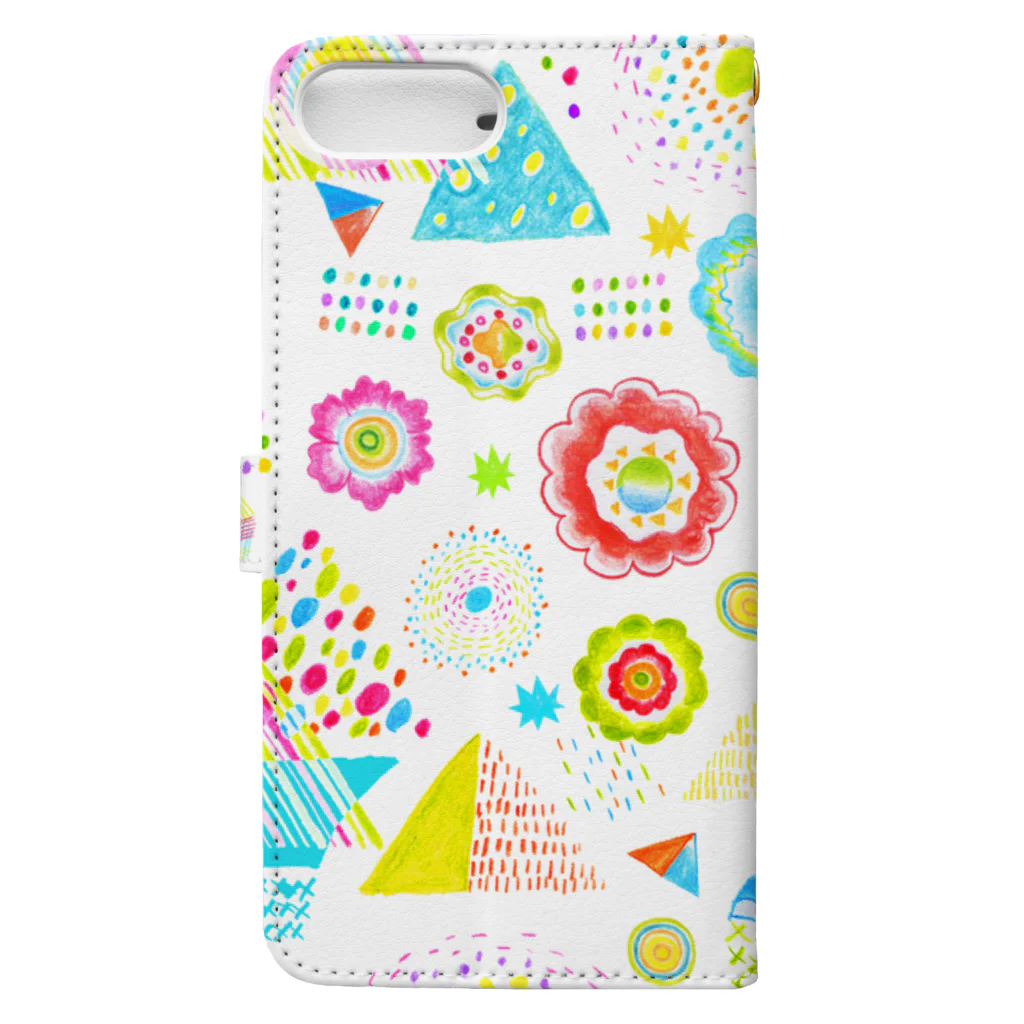 引野 裕詞のflower park Book-Style Smartphone Case :back