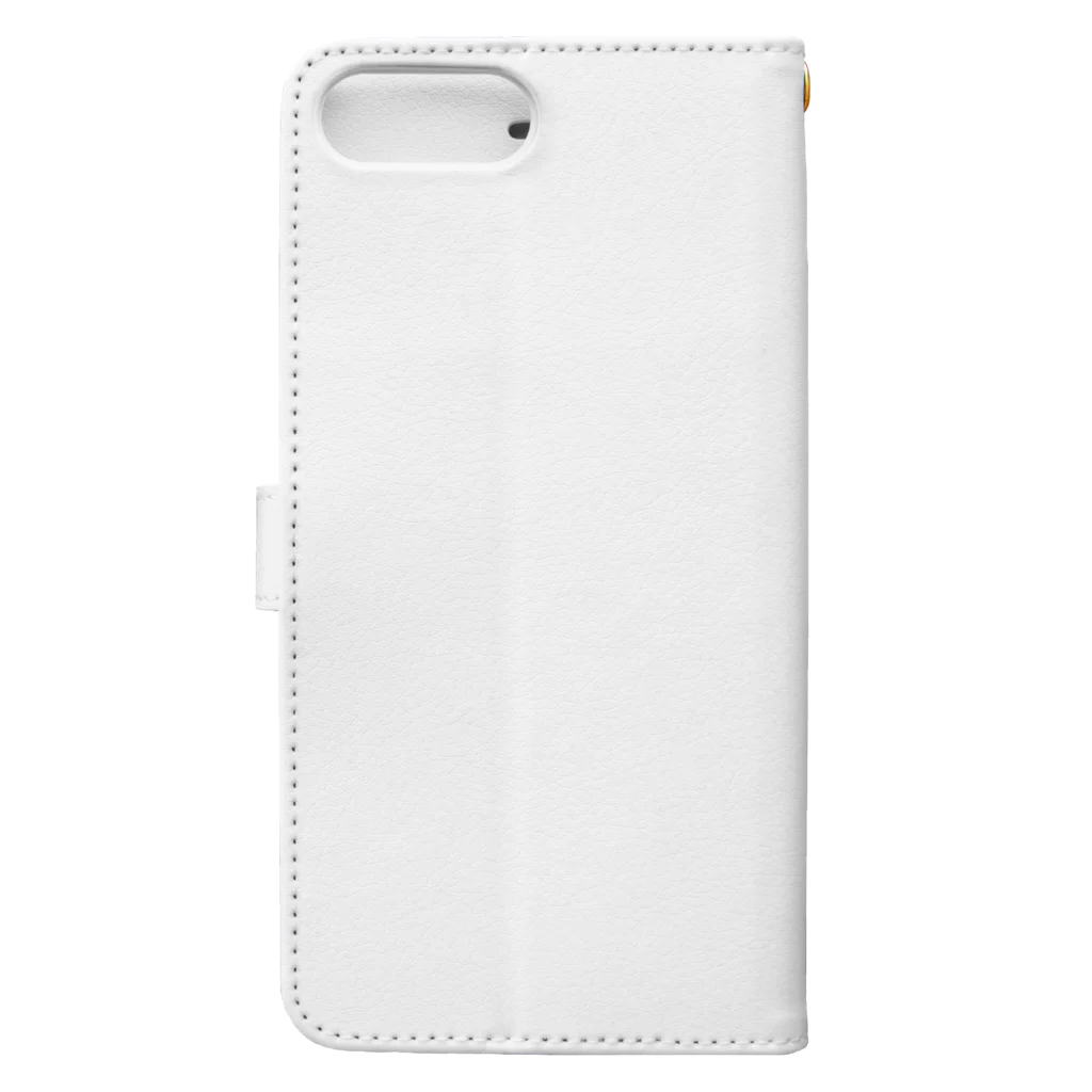 鐘真庵 SUZURI店のVongole Bianco Book-Style Smartphone Case :back