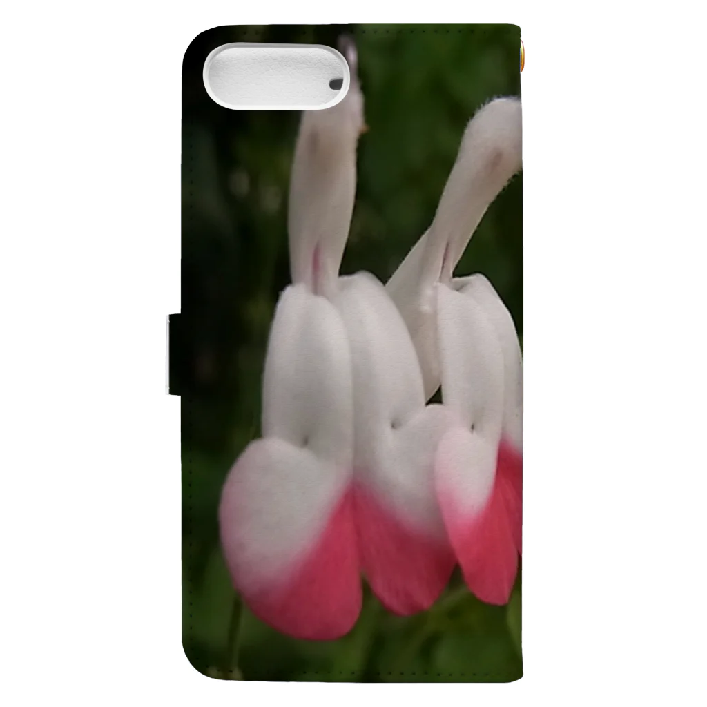 アズペイントの花風景 Book-Style Smartphone Case :back