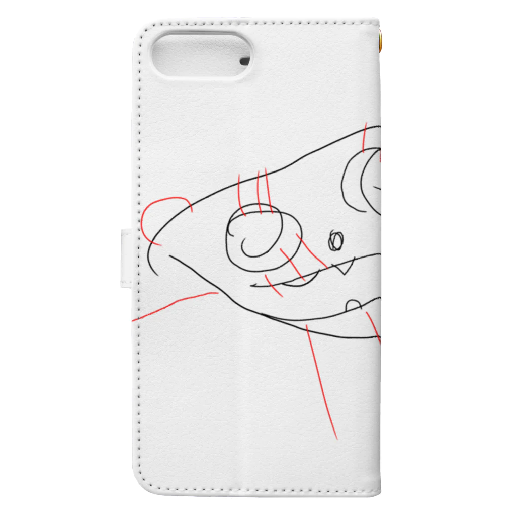 マルタのグッズの女の子 Book-Style Smartphone Case :back