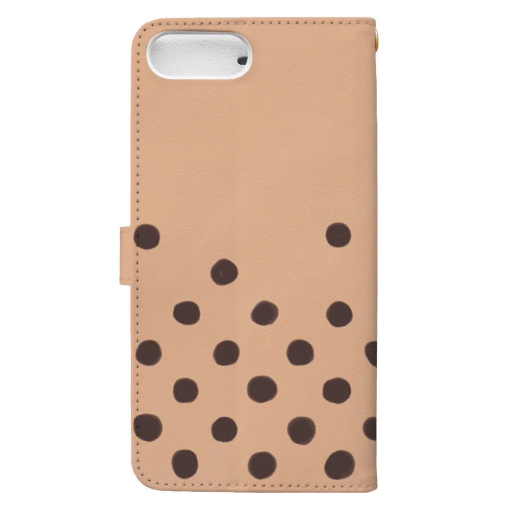 puku kokoのRakastan Tapiokaa Book-Style Smartphone Case :back