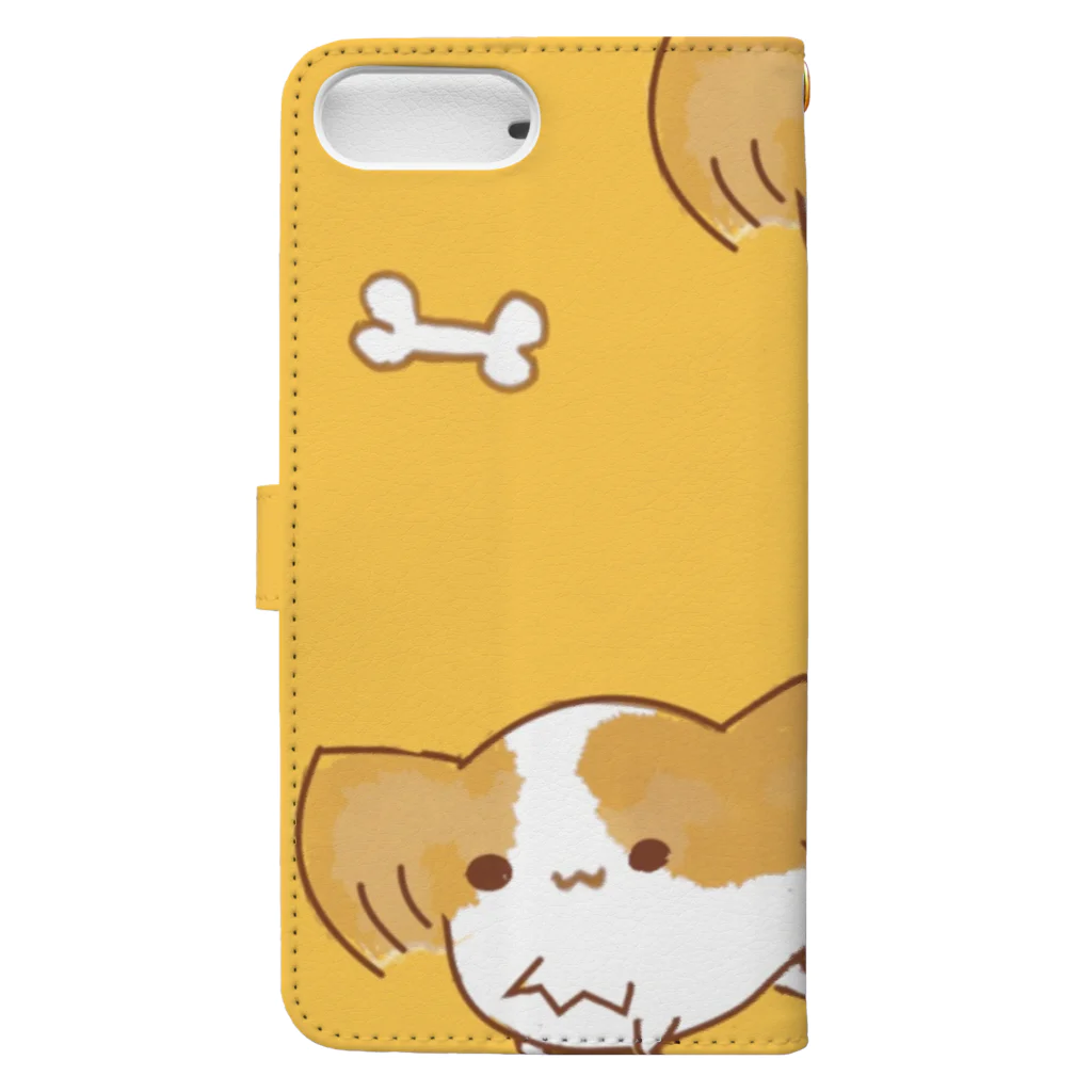 ばんぱいやのぱぴよんくん　オレンジ Book-Style Smartphone Case :back