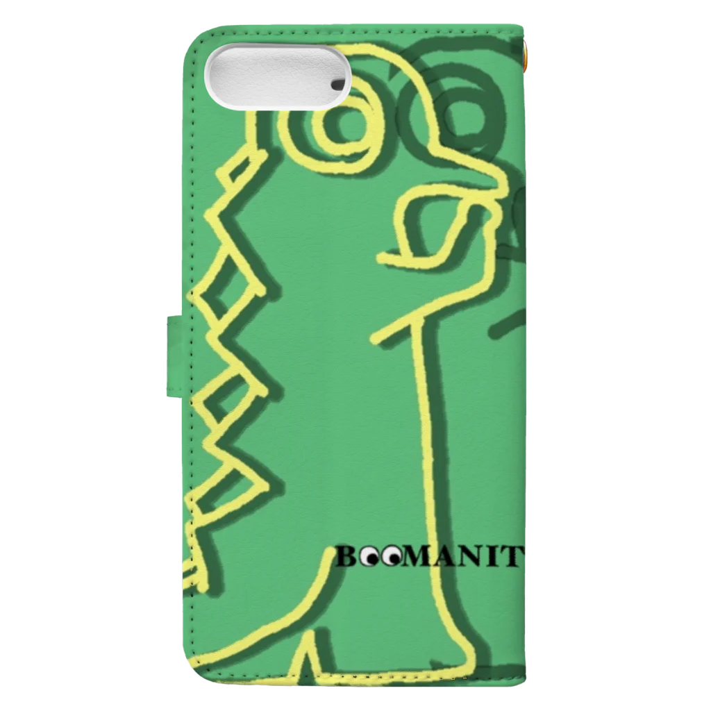 オカモトダイキ Daiki OkamotoのDino -ダイノ- （Boomanities） Book-Style Smartphone Case :back