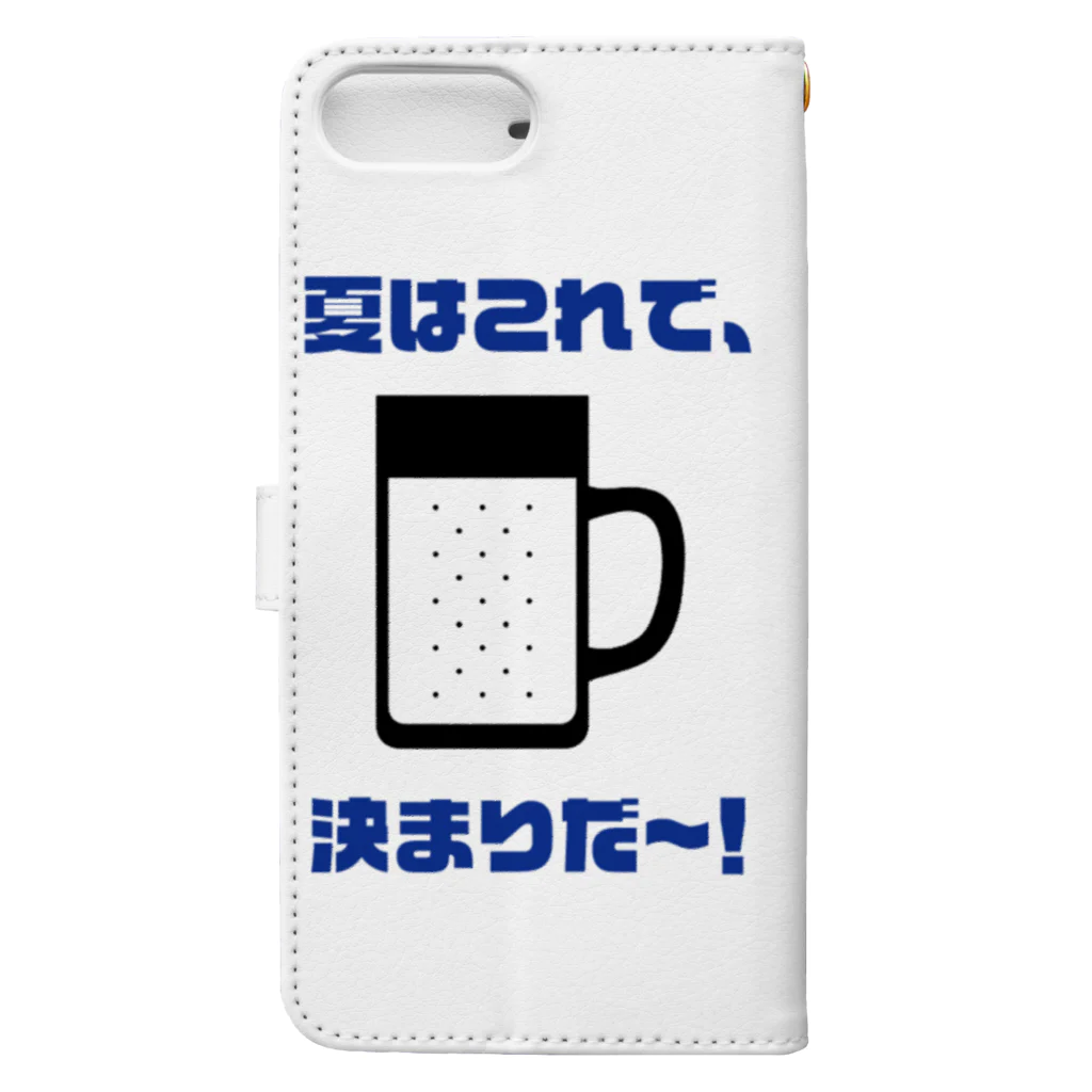 NOMAD-LAB The shopの夏はこれで、決まりだ～！ Book-Style Smartphone Case :back