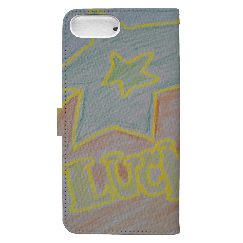 Hoshizora☆MiracleのLUCKY Book-Style Smartphone Case :back