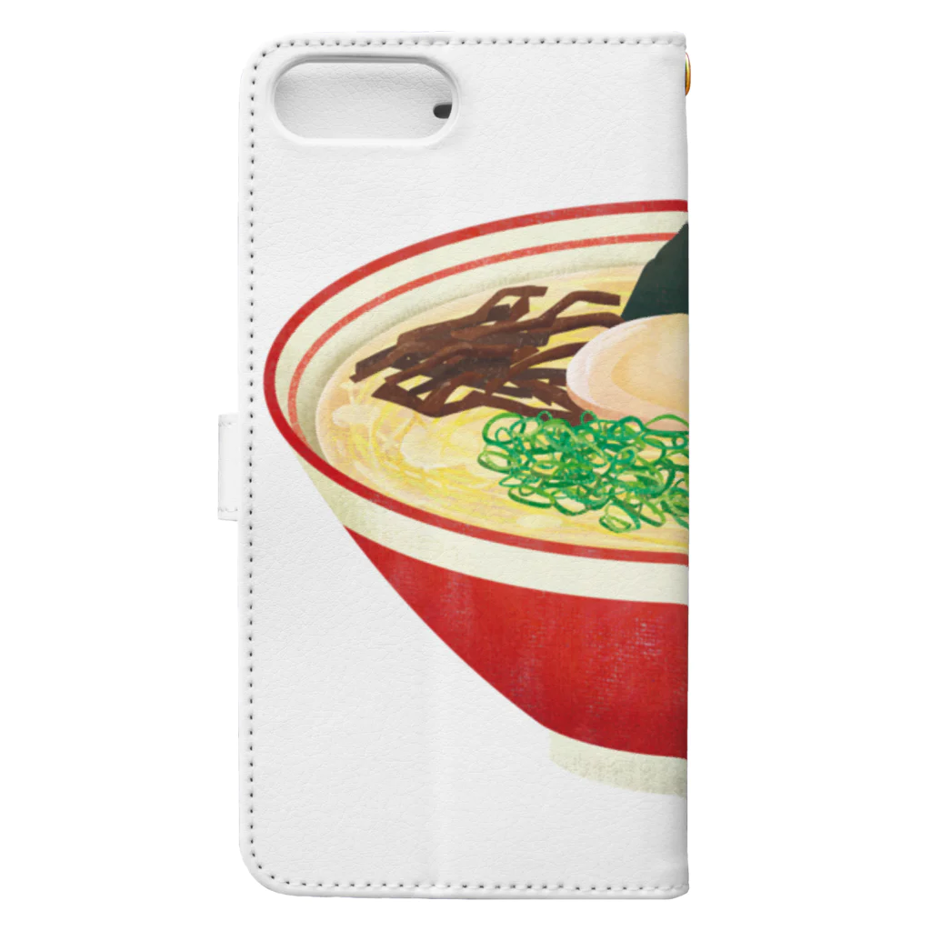 神谷みなみのとんこつラーメン Book-Style Smartphone Case :back